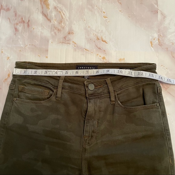 Sanctuary Denim Camo print Social Ankle Skinny Standard Rise jeans - Picture 7 of 10